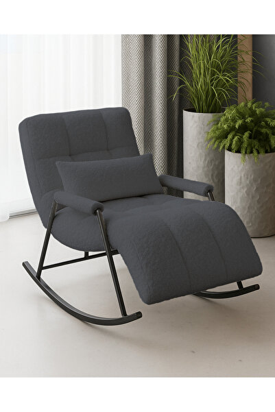 Velura Home & Living Coco Sallanan Berjer & Tv Koltuğu & Dinlenme & Okuma & Emzirme Koltuğu