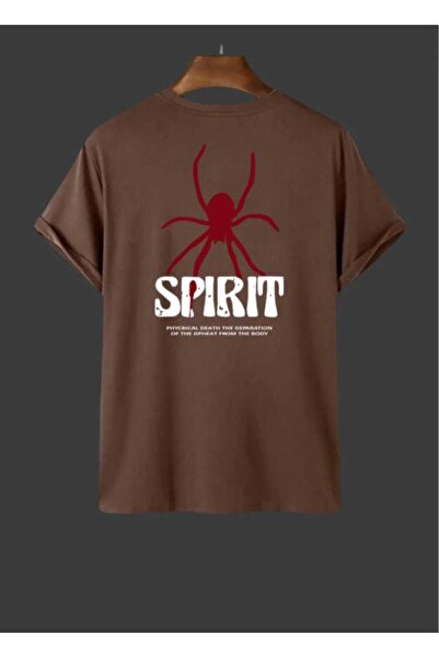 KOZİA OUTDOORS Μαλκοτσόμπεϊ σπριντ εμπριμέ υπερμεγέθη unisex βασικό μπλουζάκι