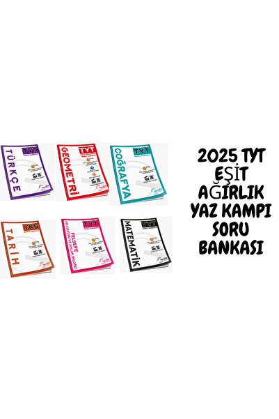 Gür Yayınları 2025 TYT EŞİT AĞIRLIK YAZ KAMP SORU BANKASI