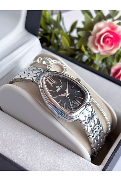 Homies Steel Women Wrist Watch with Original Box Warranty Bracelet Gift Hmsh65U5