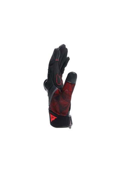 Dainese Ermex Black Red Lava Tekstil Eldiven