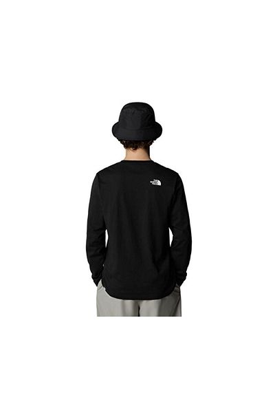 THE NORTH FACE M L/S Simple Dome Tee Men's Casual Long Sleeve T-Shirt Nf0A87Qnjk31 Black