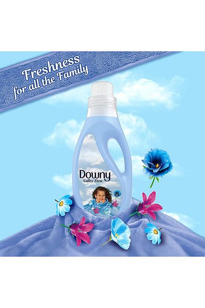 downy Regular Fabric Softener, Valley Dew, 3L