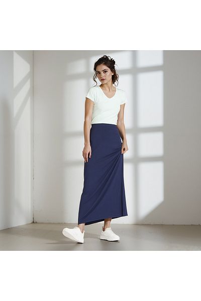 FAV Maxi A-line Skirt with Elasticised Waistband
