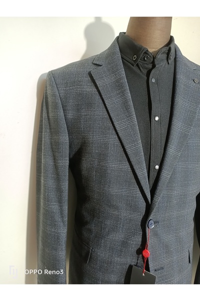 ATLIHAN klasik 4 drop çift yırtmaç ceket