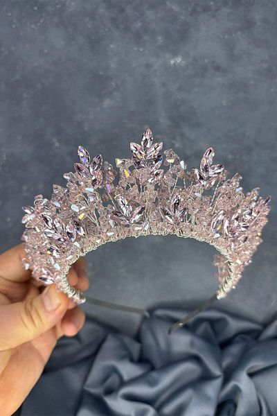 Hayalperest boncuk Nature Beaded Bridal Henna Crown Bridal Hair Accessory
