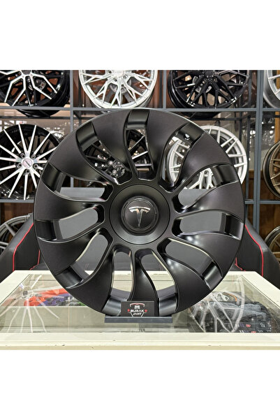 AGT 19 İNÇ 5X114.3 TESLA Y PERFORMANCE KALIP MATT BLACK JANT TAKIMI (4ADET)