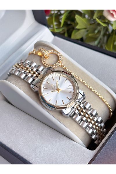 Homies Steel Women's Wristwatch Watch in Original Box with Warranty Bracelet Gift Hmsd457