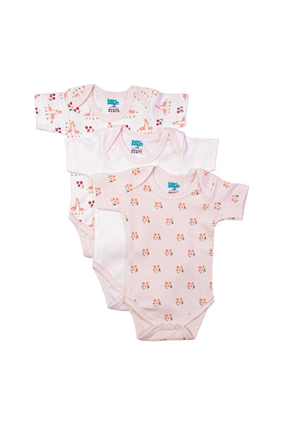 Babies Basic Printed Romper - Pack of 3, 18-24 Months , Multi Color