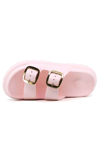 rs riva shoes Double Buckle Comfortable Women's Lux Eva Slippers