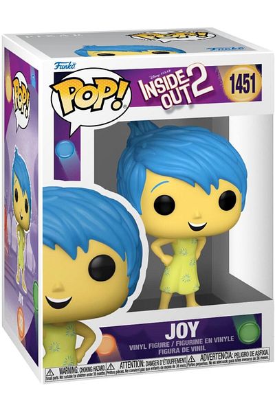 Funko Pop! Disney Inside Out 2 Joy Figure 9,5 cm Vinyl Collectible Toy