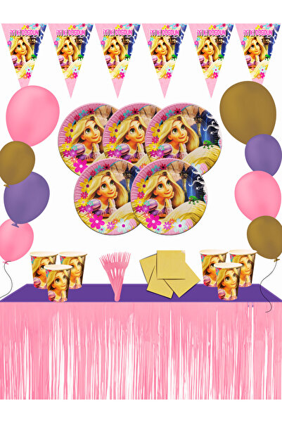 snowparty مجموعة زينة لحفلات أعياد الميلاد مكونة من 24 شخصية من رابونزيل مع ت...