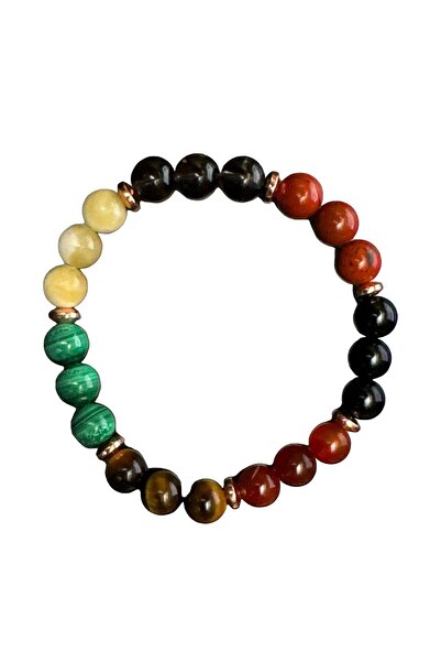 Sırlı Sepet OĞLAK Burcuna Özel Doğal Taş Bileklik