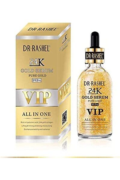 DR.RASHEL سيروم الذهب الخالص VIP من دكتور راشيل (متعدد الفوائد، رفع، شد، تبييض، ترطيب، زيادة)