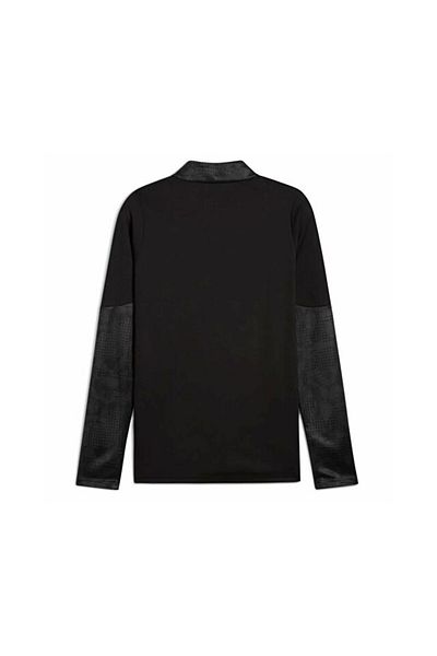 Puma Teamcup Training 1/4 Zip Top Ανδρικό μακρυμάνικο μπλουζάκι προπόνησης ποδοσφαίρου 65916403 Μαύρο