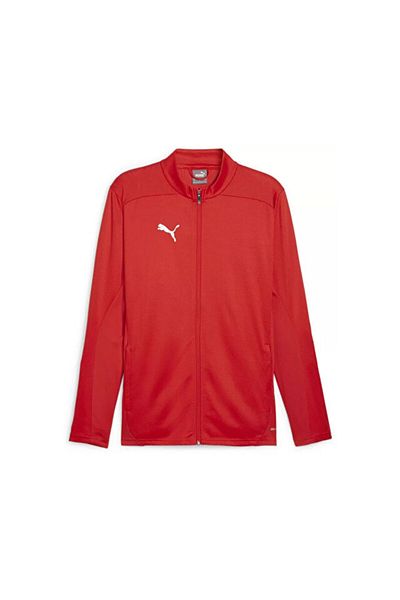 Puma Teamfinal Training Jacket Ανδρικό μπουφάν προπόνησης ποδοσφαίρου 65855401 Λευκό