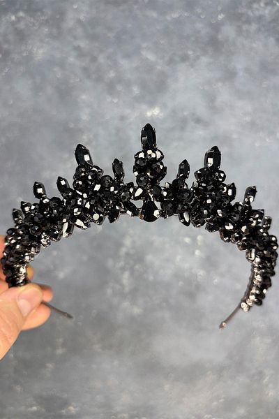 Hayalperest boncuk Likya Bead Embroidered Bridal Henna Crown
