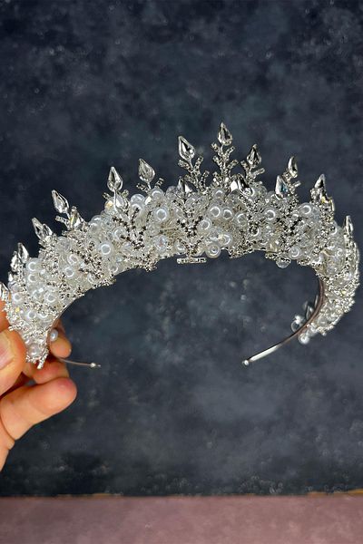 Hayalperest boncuk Ala Beaded Design Bridal Henna Crown
