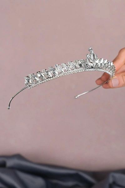 Hayalperest boncuk Thin Shuttle Stone Bridal Henna Crown