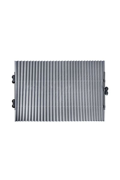 OEM Parasolar auto universal retractabil, pentru parbriz sau luneta, protectie UV, 150x65 cm, gri