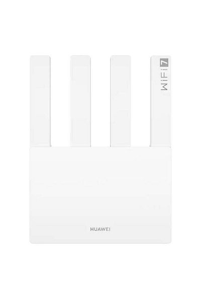 Huawei WIFI BE3 Dual-Band Router: Wi-Fi 7, 4 Ethernet Ports For Home, Gaming & Business Use | White