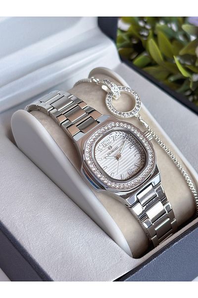 Homies Steel Women Wrist Watch in Original Box with Warranty Bracelet Gift Hmsb5487