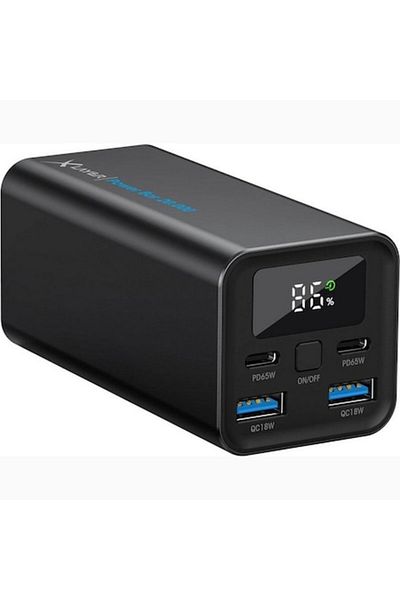 icover Baterie externa 20000 mAh XLayer PowerBar, USB-C PD 65W, 2x USB-C PD si 2 x USB-A QuickCharge 18W