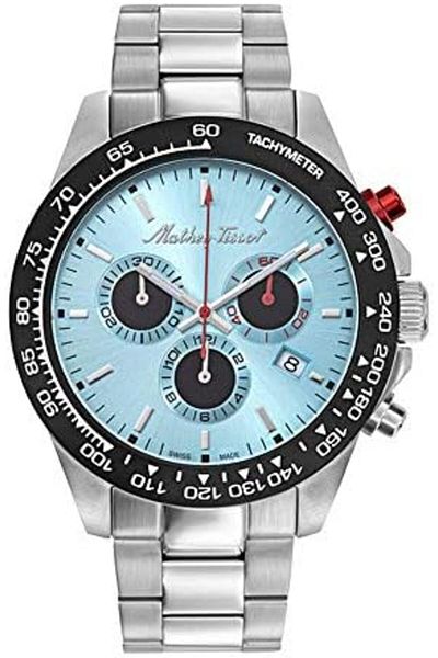 Mathey-Tissot Mathy Chronograph Quartz Blue Dial Men's Watch H901CHABU