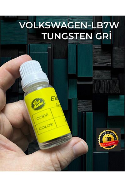 Flea Market (Code- Lb7W - Tungsten Gray) - Volkswagen Professional Touch up Paint - Stone Mark and Scratch Remover