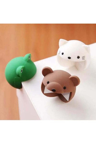 playsafe Silicone Cute Green Corner Protector
