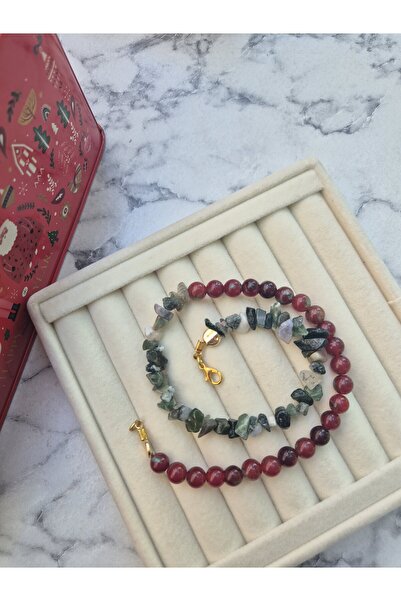 Panelya Handmade Natural Stone Mystic Necklace