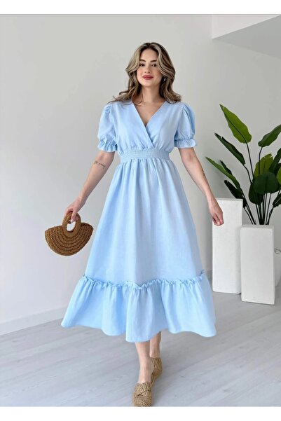 GDS BUTİK Φόρεμα Gipeli Midi Μουσελίνα