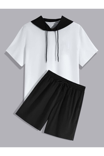 shop Set sport din 2 piese cu glugă pentru băieți