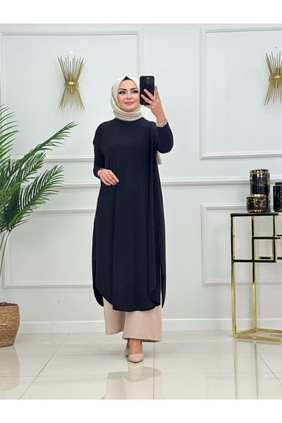 VALENS BOUTİQUE Women's Hijab Tunic Sandy Fabric
