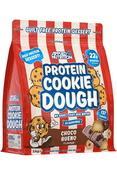 applied nutrition Protein Cookie Dough 1kg – High Protein Snack, Over 22g of Protein Per Serving,