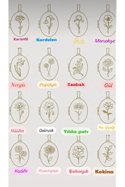 ZAFERİNAN 925 Ayar Gümüş Kişiye Özel Kapaklı Kolye(FOTOĞRAF DAHİL)