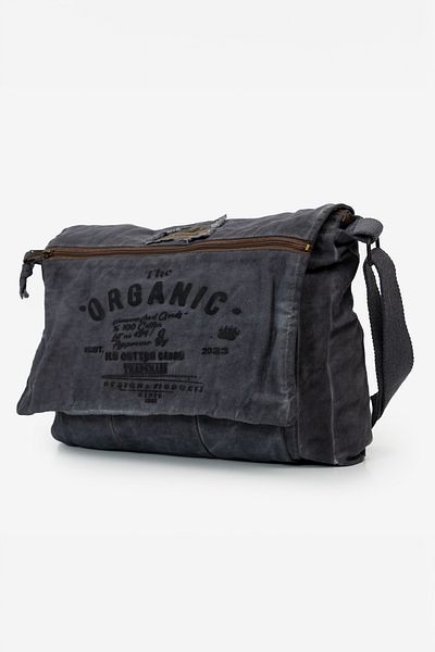 old cotton cargo Geantă de umăr casual Bumbac Messenger Laptop Scoala Călătorii Zilnic Vintage Retro - Mulater Bag 8128