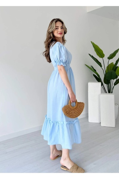 GDS BUTİK Φόρεμα Gipeli Midi Μουσελίνα