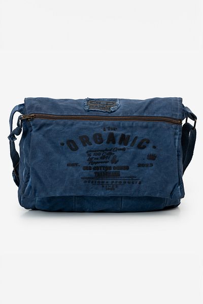 old cotton cargo Geantă de umăr casual Bumbac Messenger Laptop Scoala Călătorii Zilnic Vintage Retro - Mulater Bag 8128