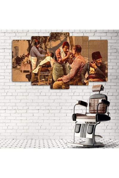 TABLOX Nostalji Berber - 5 Parçalı Tablo