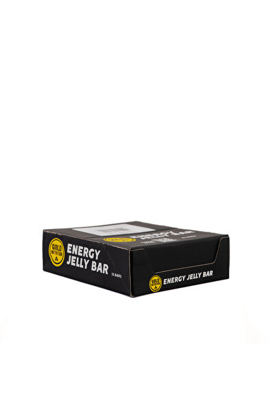 GOLDNUTRITION Strawberry Flavored Energy Jelly Bar, Box of 15 Bars