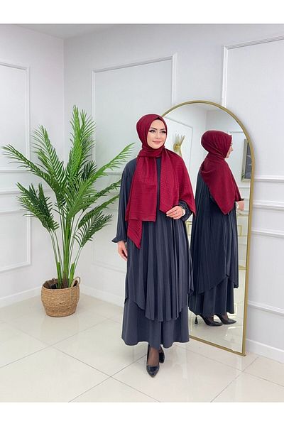 VALENS BOUTİQUE Γυναικείο Σετ Hijab Σετ 2 τεμαχίων Φούστα & Μπλούζα
