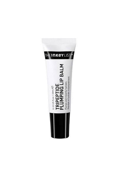 THE INKEY LIST مرطب شفاه ثلاثي الببتيد شفاف 10 مل - يرطب وينعم الشفاه الجافة دون الشعور بالوخز