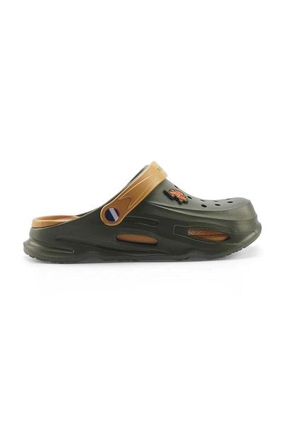 U.S. Polo Assn. Μειονεκτήματα 5fx Ανδρικές Παντόφλες Croos-Χακί