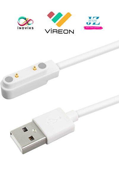 Vireon Akıllı Çocuk Saati Manyetik Şarj Kablosu (İNOVİKS&JETZU UYUMLU)