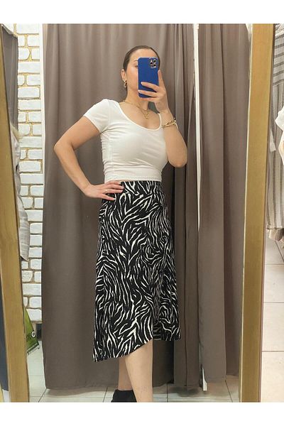 TUBA TOPTAŞ Bürümcük Cross Skirt