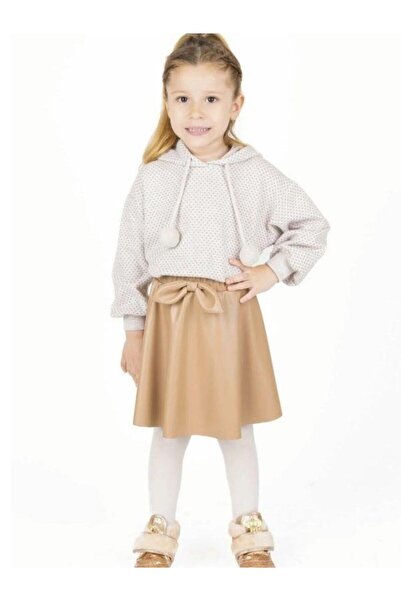 best kids Devojčina Koža suknja sa mašnom u struku