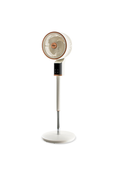 Zass Ventilator de podea cu circulație a aerului ZACF 01, 50 W, oscilație 3D, înălțime reglabilă cu 3 viteze, odorizant de cameră