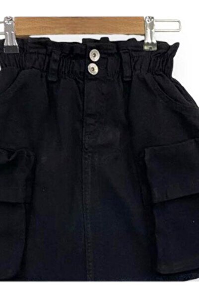 Çikoby Дівчача джинсова спідниця з великими кишенями