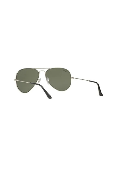 Ray-Ban Classic Aviator Sunglasses Silver Grey Mirror RB3025 W3277 Size 58